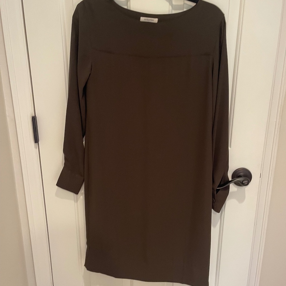 Aritzia Babaton Olive green Dress